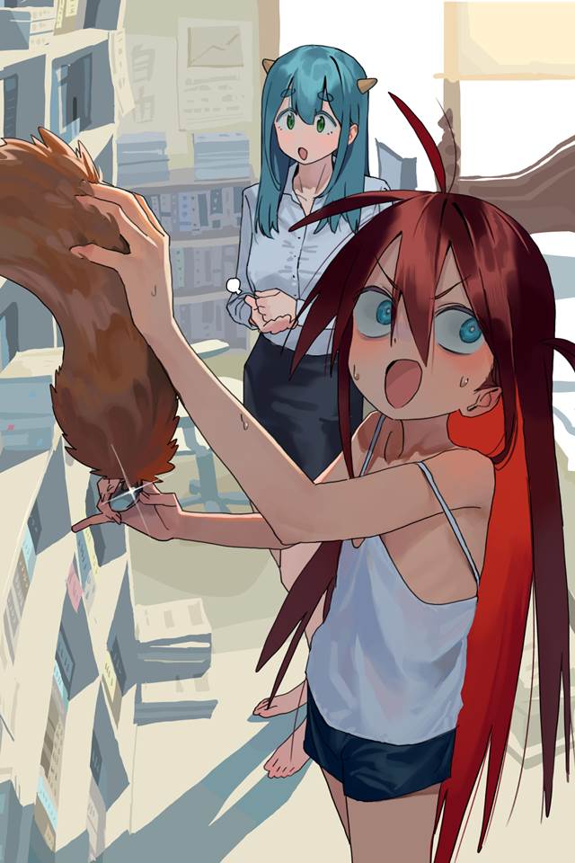 我家孩子, 女孩子, 肛塞尾巴