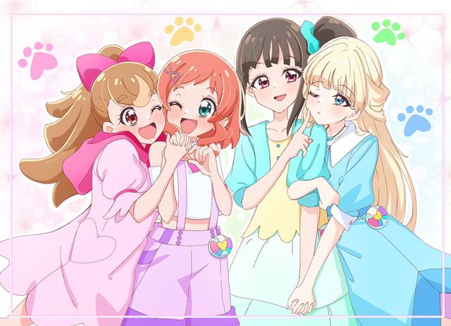 光之美少女,犬饲彩叶,犬饲麦,猫屋敷真结,猫屋敷雪图片