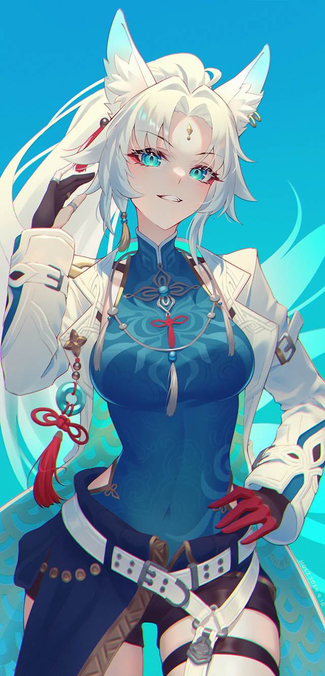doujin, Honkai: Star Rail, animal ears, 崩坏：星穹铁道, 崩坏：星穹铁道10000收藏, 女孩子, 崩坏：星穹铁道5000收藏