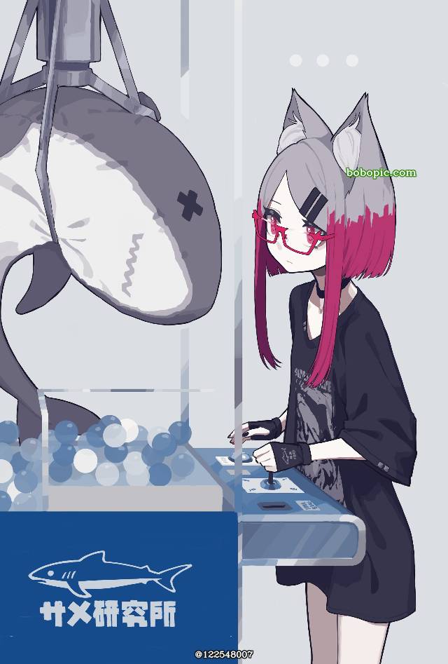 一张眼镜,小女孩,我家孩子绘画图片