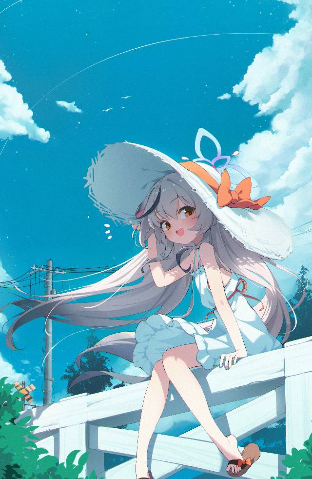 碧蓝档案, Sunohara Kokona, 女孩子, 萝莉, sandals