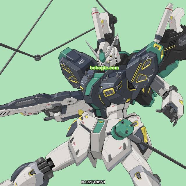 一张机械,地球连邦军,二次创作,机器,高达,gundam,原创绘画图片