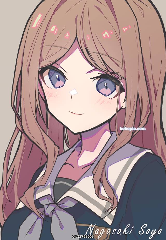 一张少女,长崎爽世,MyGO!!!!!,头像,bandoriart,BanGDream绘画图片