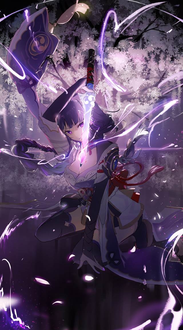 Raiden Shogun (Genshin Impact), Raiden Shogun, 原神100收藏