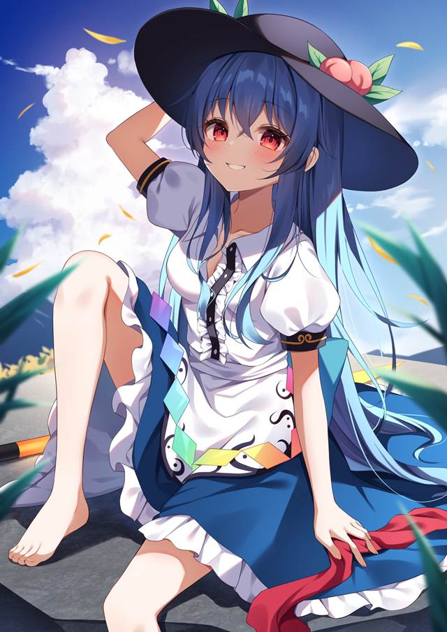 tenshi hinanawi, 东方, 东方Project, Legs of Touhou girls