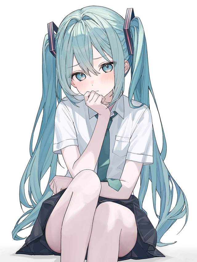 初音未来, 双马尾, 女孩子