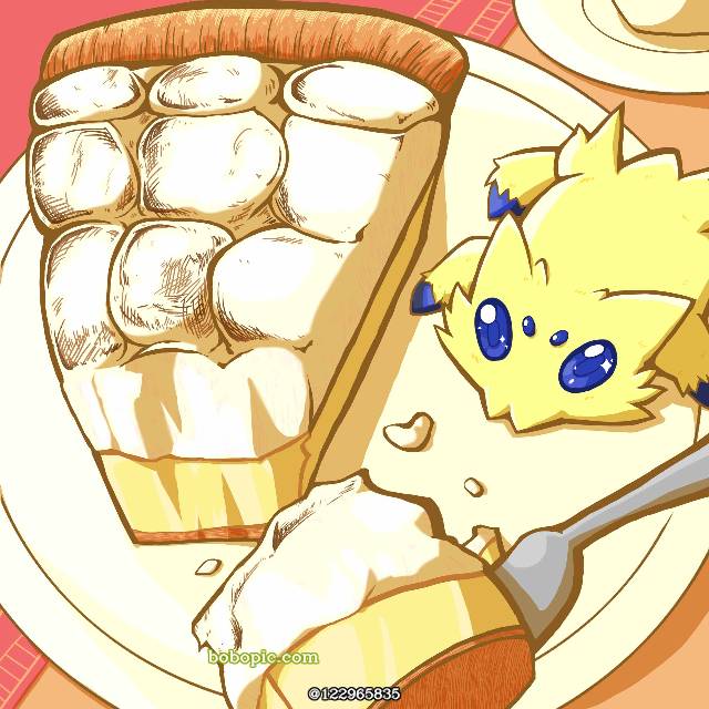 バチュルたんマジ电气,点心,电电虫,精灵宝可梦,蛋糕图片