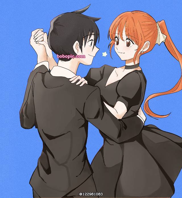 一张灯可奈绘画图片