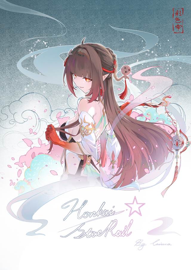 一张灵砂,崩坏：星穹铁道,Lingsha绘画图片