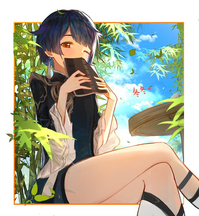 Genshin Impact doujin, young boy, Genshin Impact, 男孩子, Xingqiu