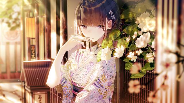 女孩子, 原创, yukata, 原创1000users加入书籤