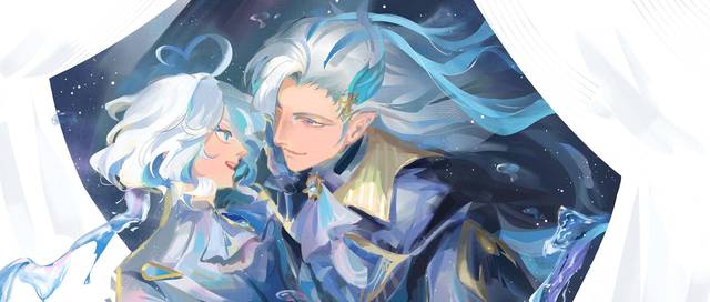 Genshin Impact, 那维莱特, Neuvillette/Furina, 芙宁娜, 原神100收藏