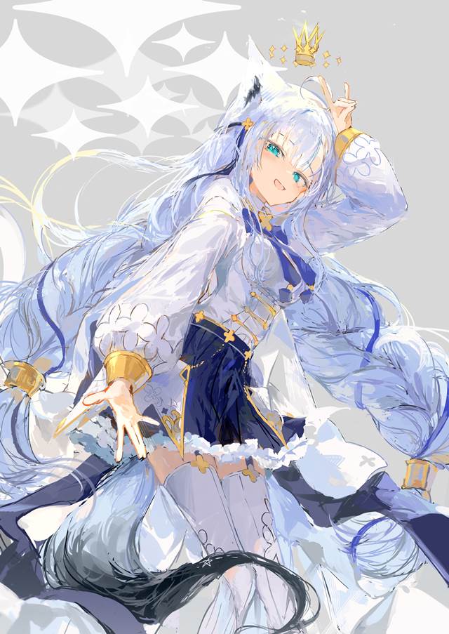 白上吹雪, 白上吹雪同人, 虚拟主播