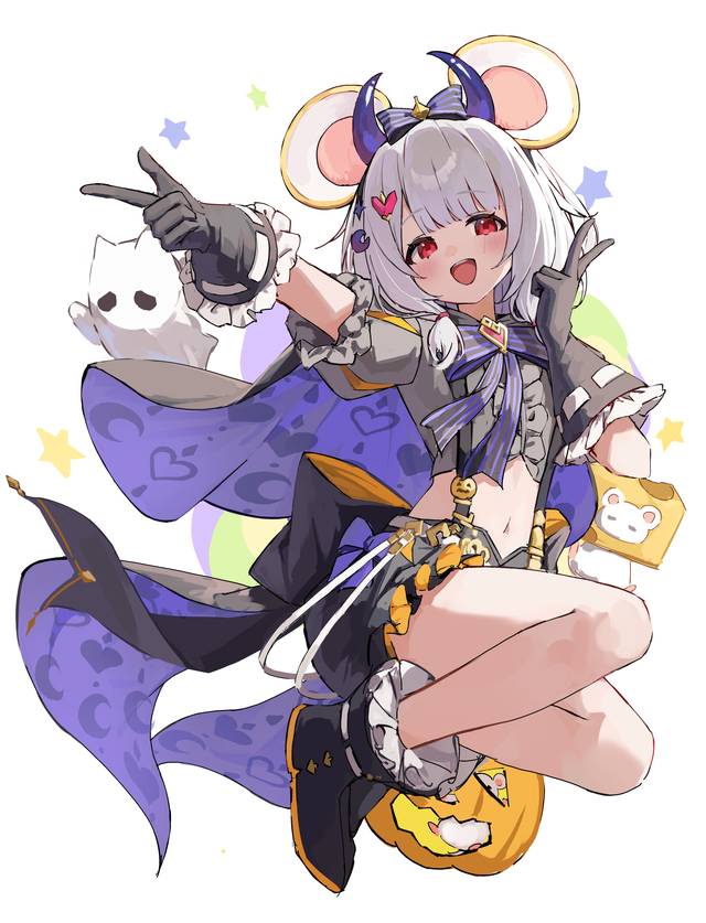 Vikala, 碧蓝幻想, 肚脐, 万圣节, mouse ears, 十二神将(碧蓝幻想), 碧蓝幻想, Atsumi Tanezaki, 碧蓝幻想500收藏