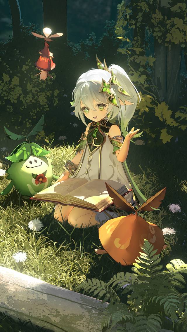 一张足控,布耶尔,原神,赤脚,少女,纳西妲,原神风景,小女孩绘画图片