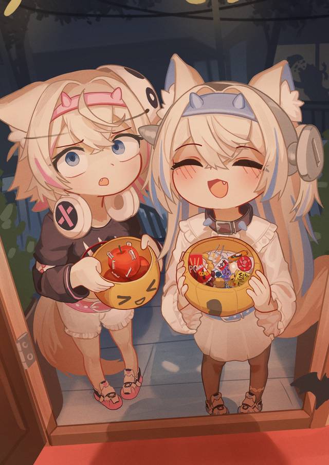 万圣节, 萝莉, 女孩子, Hololive, 虚拟YouTuber 500收藏