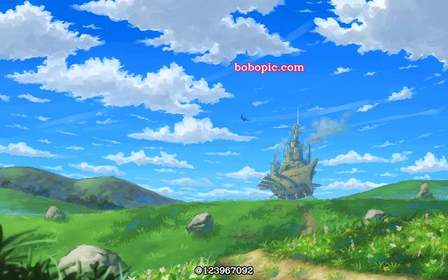 一张原创插图,云,空,风景,概念艺术,奇幻绘画图片