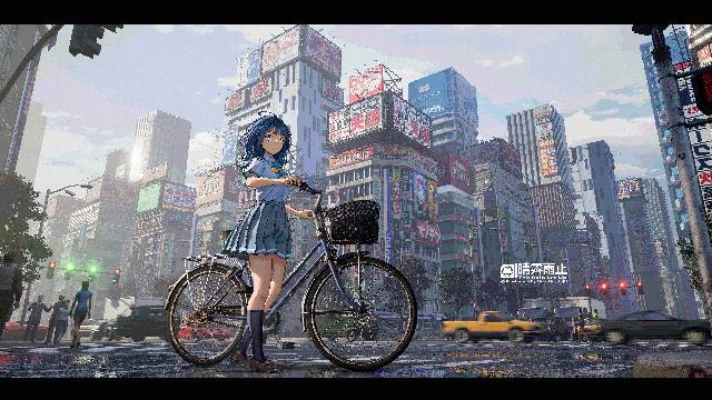 background, 风景, 女孩子, city, Too Many Losing Heroines!