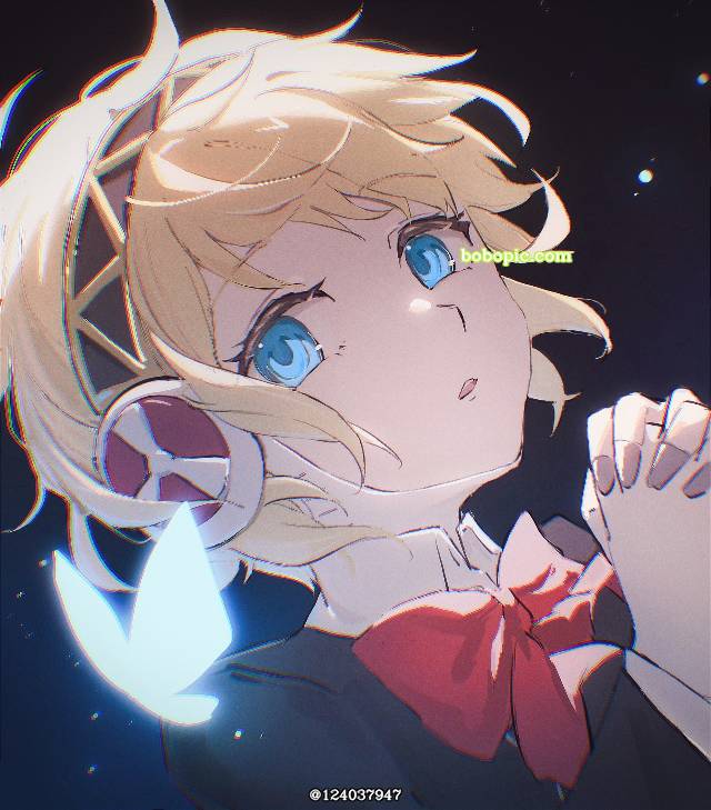 一张艾吉斯,金发碧眼,小女孩,Aegis绘画图片