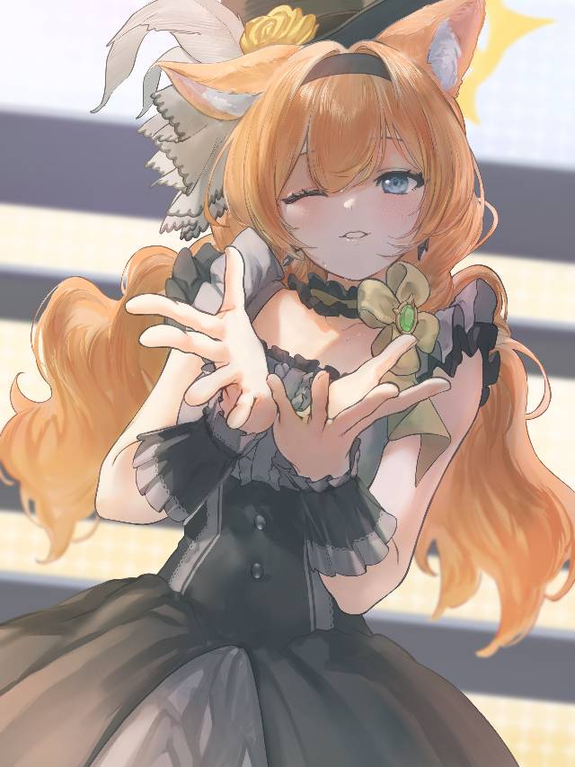 Mari Iochi, 碧蓝档案, Blue Archive 1000+ bookmarks, blow a kiss, 抛媚眼