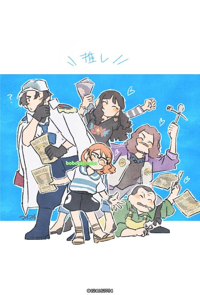 一张ONEPIECEFANLETTER,海贼王,海兵兄弟绘画图片
