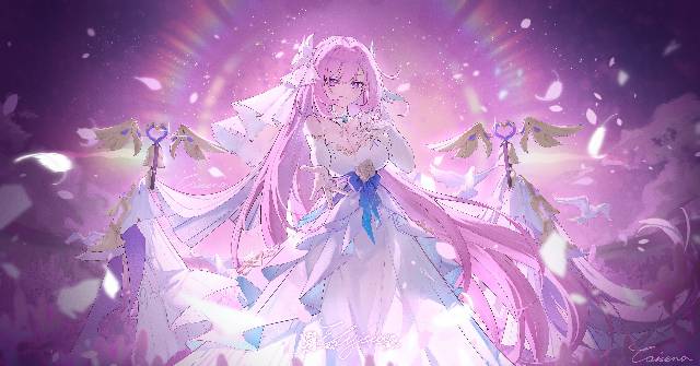 一张爱莉希雅,小女孩,Ellicia绘画图片