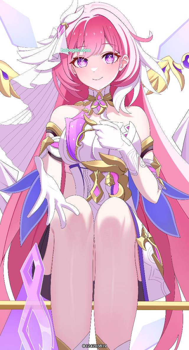 一张人之律者,生日,小女孩,爱莉希雅绘画图片