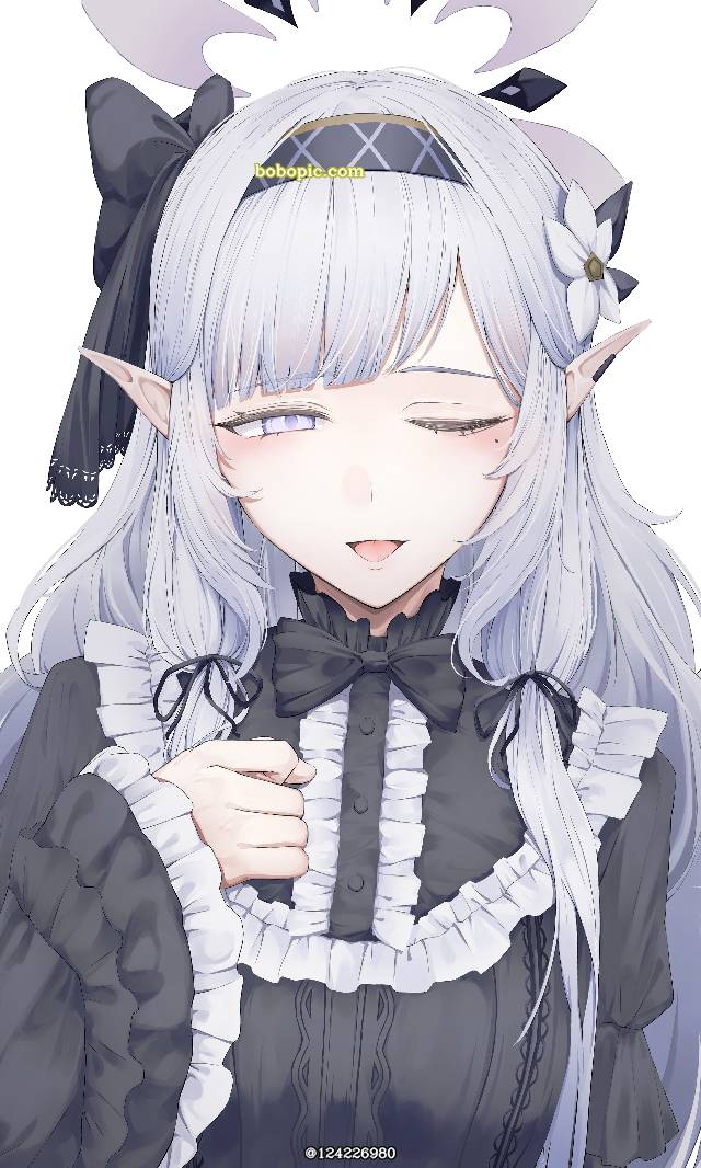 明星日鞠, 碧蓝档案, 抛媚眼, 精灵耳