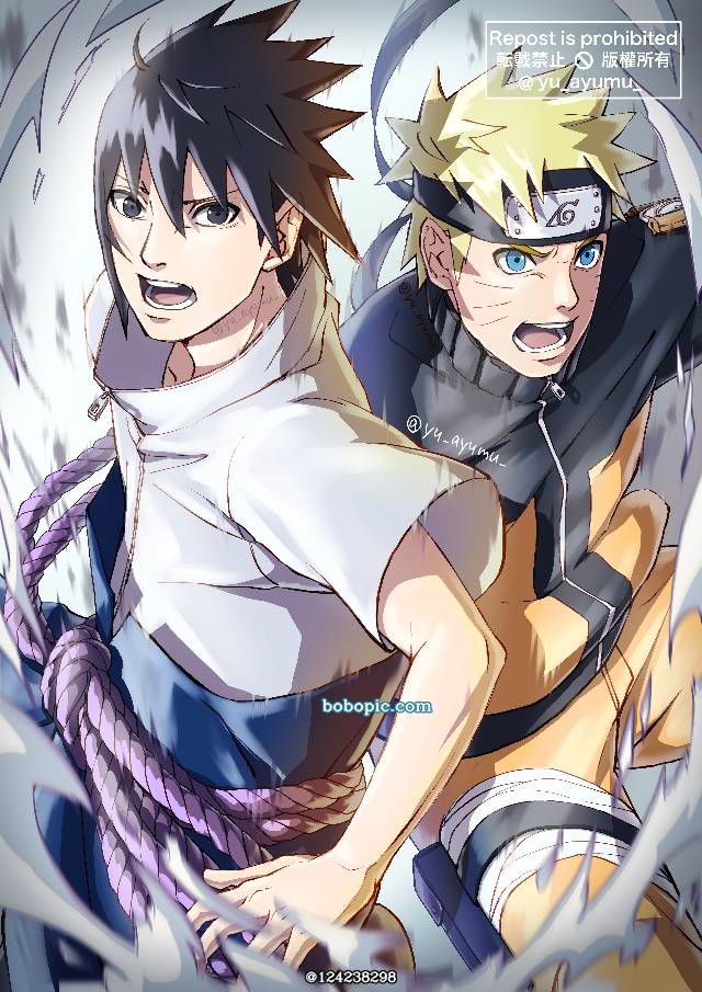 sasuke, 漩涡鸣人, 宇智波佐助, 鸣人 or 火影, 二次创作, 二次创作