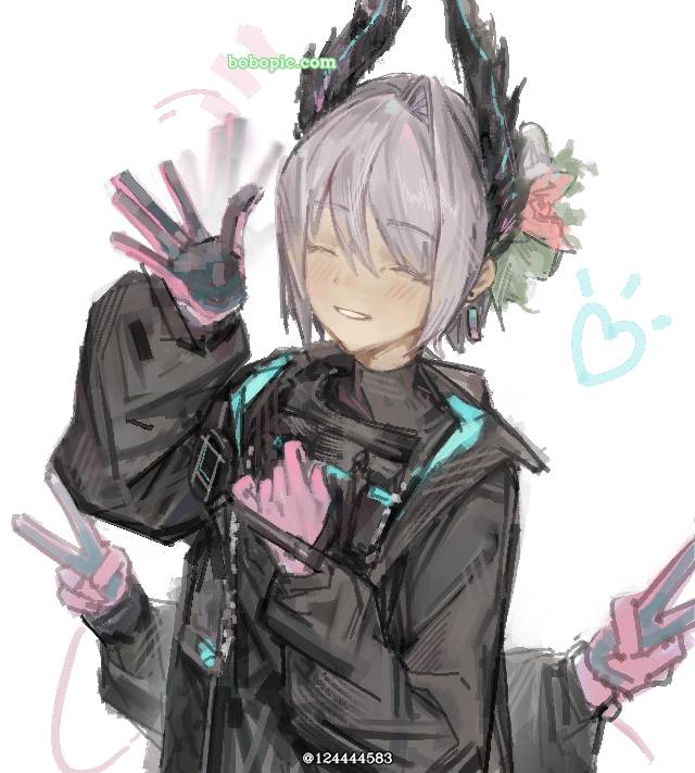 一张明日方舟,Raidian绘画图片