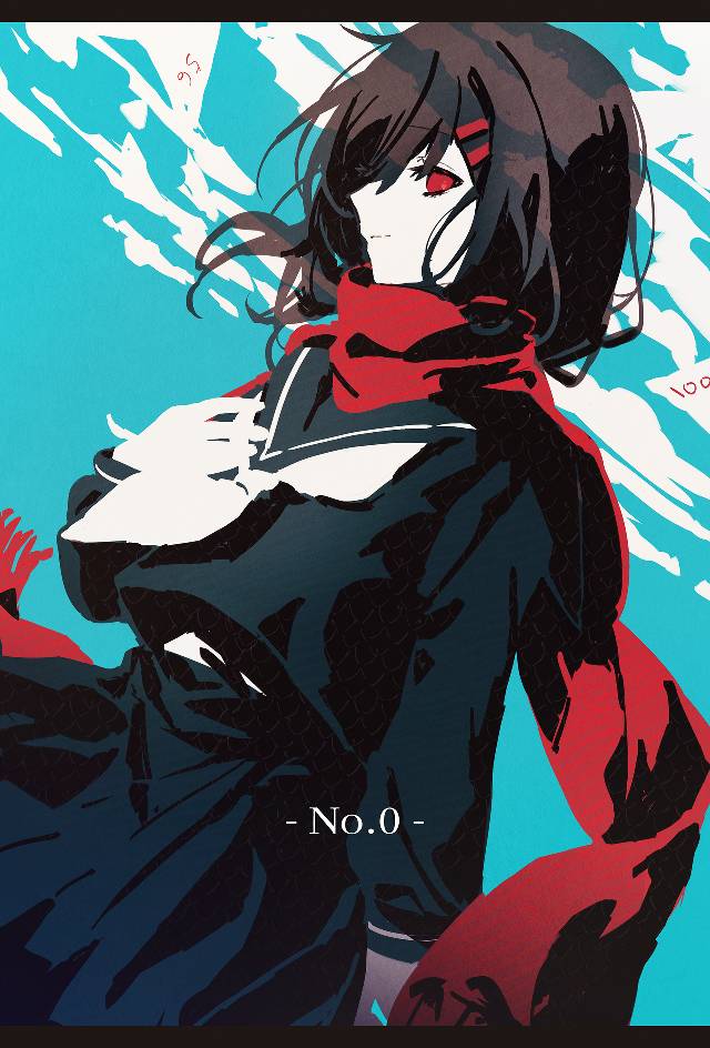 一张楯山文乃,阳炎project绘画图片