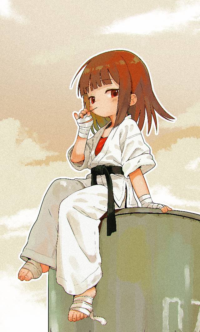 我家孩子,空手图片