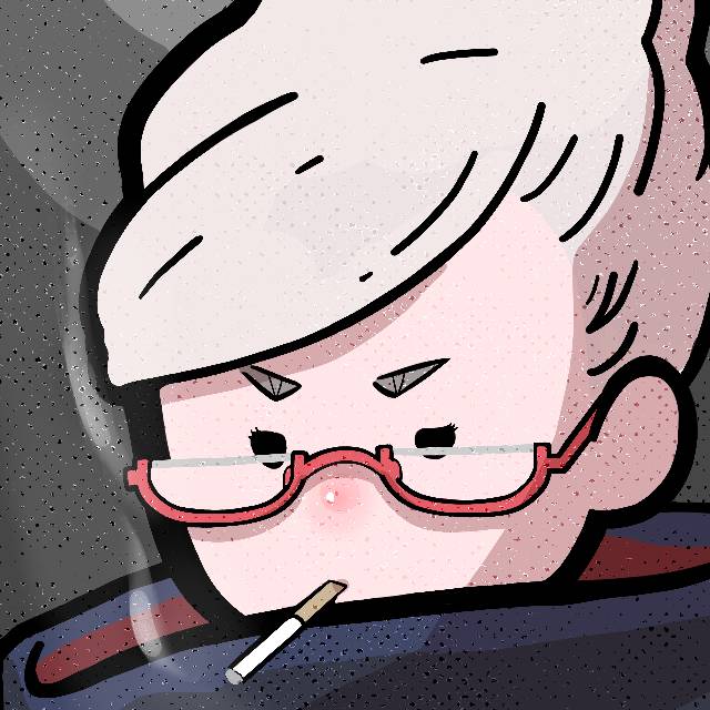 Dandadan, Seiko Ayase, 奶奶, tobacco, Beautiful middle-aged woman, simple, 可爱