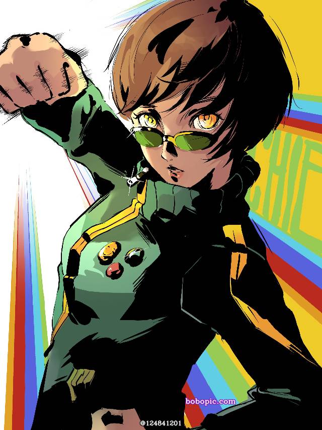 chie,女神异闻录,女神异闻录4,里中千枝图片