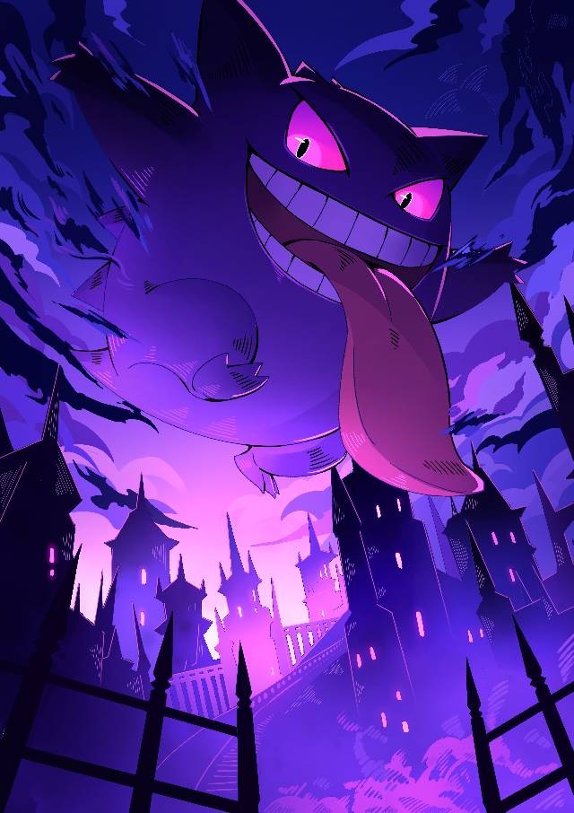 pokemon,耿鬼图片