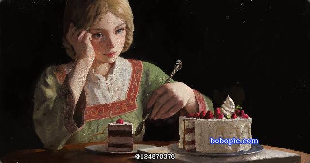 厚涂,小女孩,拉雅,艾尔登法环,蛋糕图片