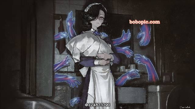 一张女仆,短发,Tuesday,小女孩绘画图片