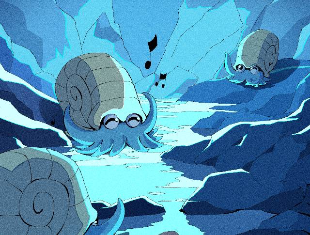 pokemon,Omanyte图片