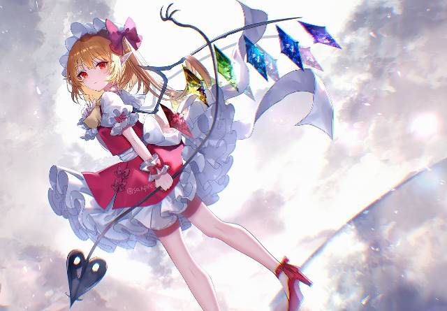 东方Project, 芙兰朵露・斯卡蕾特, 东方, these sisters are real angels, 东方project1000收藏, Legs of Touhou girls