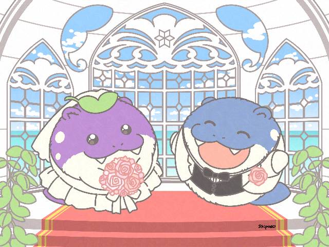 Spheal, wedding, wedding, 婚纱