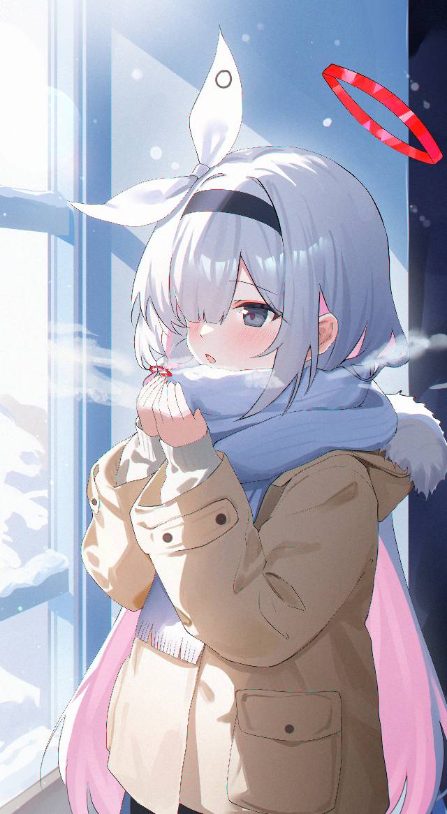 Plana (Blue Archive), 碧蓝档案, 女孩子, winter, snow