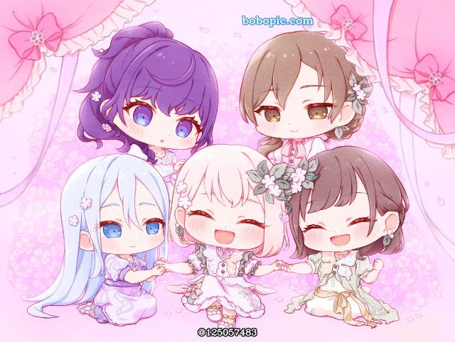 一张宵崎奏,东云绘名,晓山瑞希,MEIKO,朝比奈真冬,世界计划绘画图片