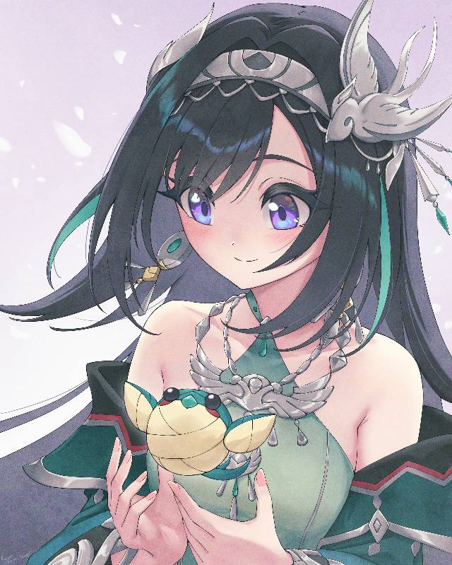 GenshinImpact,Lanyan,原神,女孩,小女孩图片