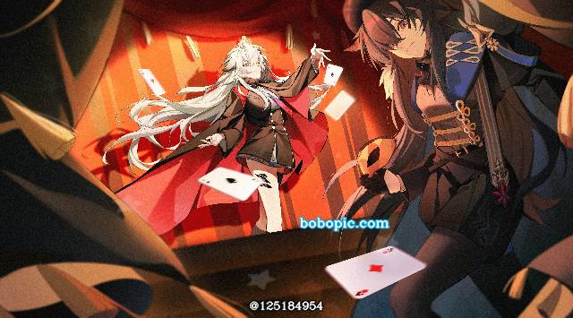 Arknights,doujin,illustration,德克萨斯,明日方舟图片