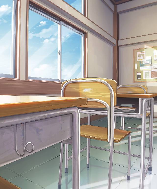 风景, indoor, classroom, 原创