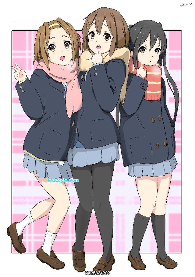 一张平泽唯,轻音少女,制服绘画图片