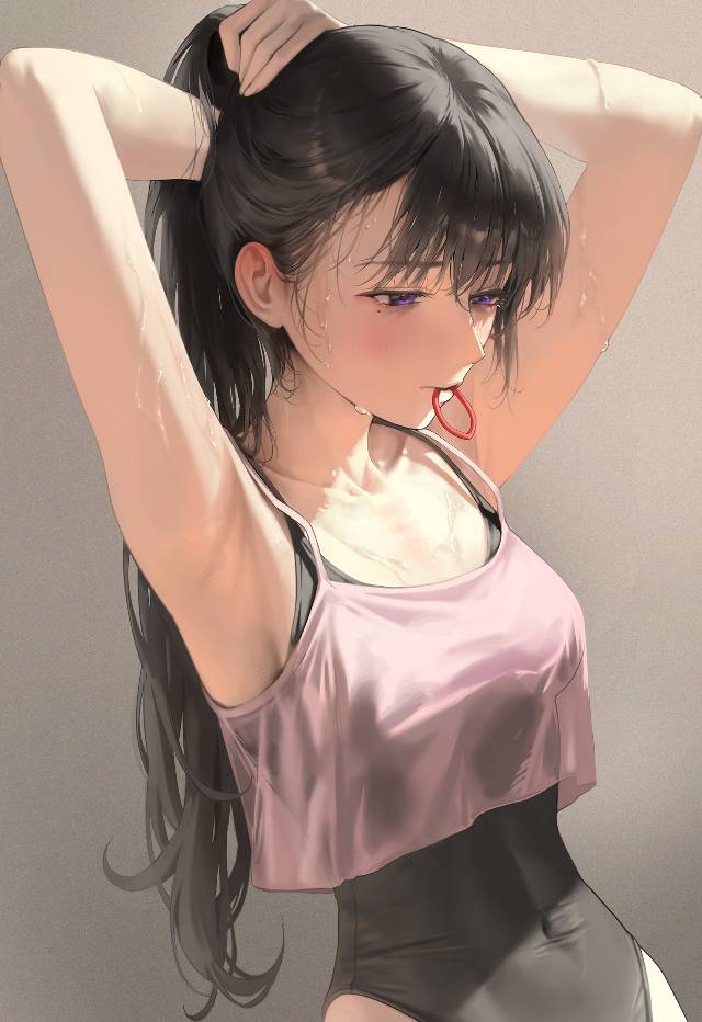 原创, 女孩子, young girl, 插画, 原创, 芭蕾舞者, ballet dancer, 芭蕾, 腋下