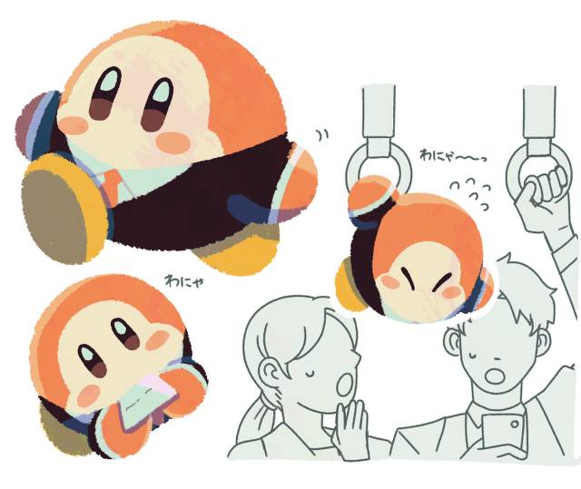 星之卡比, waddle dee, 魔法洛亚, 魅塔骑士, 瓦豆鲁笃