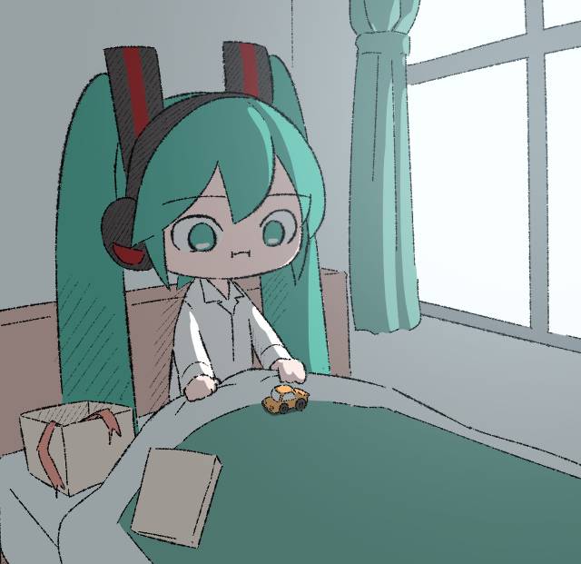 初音未来, vocaloid, 女孩子