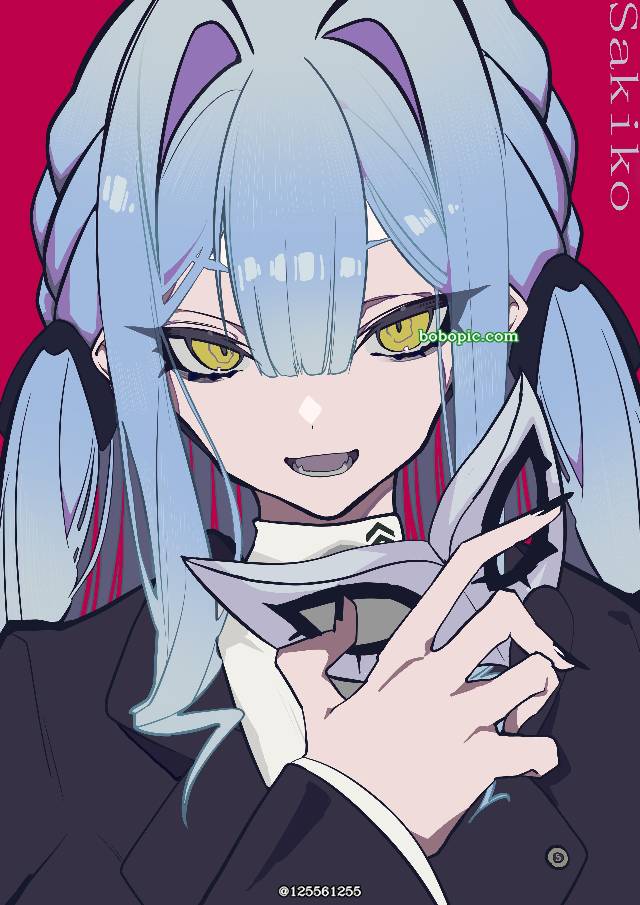 一张BanGDream,蓝毛,MyGO!!!!!,丰川祥子,小女孩,Togawa,Sakiko,avemujica,mygo绘画图片